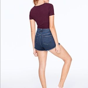Victoria Secret, High waisted Jean shorts